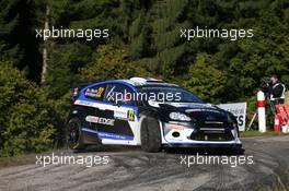 Julien Maurin, Nicolas Klinger Ford Fiesta WRC 2-5.10.2014. World Rally Championship, Rd 11,  Rally France, Strasbourg, France.