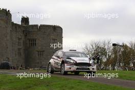 Jari Ketomaa (FIN) Kaj Lindstrom (FIN), Ford Fiesta R5, WRC2 winners 13-16.11.2014. World Rally Championship, Rd 13, Wales Rally GB, Deeside, Flintshire, Wales.