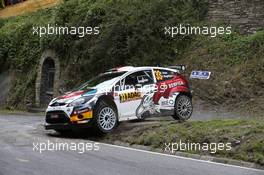 Bernardo Sousa, Hugo Magalhaes, (Ford Fiesta RRC, #43) 21-24.08.2014. World Rally Championship, Rd 6, Rallye Deutschland, Trier, Germany.