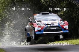 Robert Kubica, Maciej Szczepaniak (Ford Fiesta RS WRC, #10 RK M-Sport World Rally Team)  20.-24.08.2014. World Rally Championship, Rd 9, Rally Germany, Trier, Germany