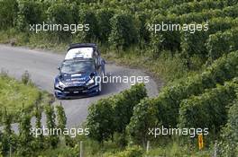 Mikko Hirvonen (FIN) Jarmo Lehtinen (FIN) Ford Fiesta WRC, #5 M-Sport World Rally Team 20.-24.08.2014. World Rally Championship, Rd 9, Rally Germany, Trier, Germany