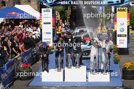 Thierry Neuville, Nicolas Gilsoul (Hyundai i20 WRC, #7 Hyundai Motorsport) 21-24.08.2014. World Rally Championship, Rd 6, Rallye Deutschland, Trier, Germany.