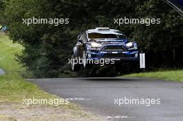 Elfyn Evans (GBR) Daniel Barrit (GBR) Ford Fiesta WRC, #6 M-Sport World Rally Team 20.-24.08.2014. World Rally Championship, Rd 9, Rally Germany, Trier, Germany