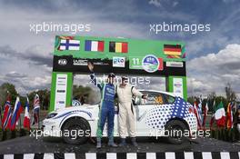 Gianluca Linari (ITA) Nicola Arena (ITA), Subaru Impreza   World Rally Championship, Rd 3, Rally Guanajuato, Mexico.