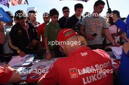 Robert Huff (GBR) LADA Granta 1.6T, LADA Sport Lukoil  01-03.08.2014. World Touring Car Championship, Rounds 15 and 16, Termas de Rio Hondo, Argentina.