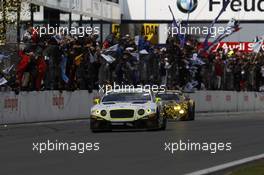 Race, 11, Primat, Harold - Bru&#x308;ck, Christopher - Schmid, Clemens - Seefried, Marco, Bentley Continental GT3, Bentley Team HTP 16-17.05.2015 Nurburging 24 Hours, Nordschleife, Nurburging, Germany