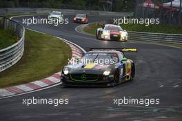 Race, 08, Alzen, Uwe - Holzer, Marco - Siedler, Norbert - G&#xf6;tz, Maximilian, Mercedes-Benz SLS AMG GT3, Haribo Racing Team 16-17.05.2015 Nurburging 24 Hours, Nordschleife, Nurburging, Germany