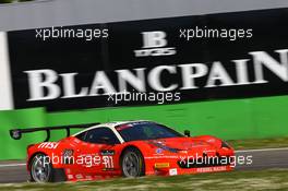 #111 KESSEL RACING (CHE) FERRARI 458 ITALIA 11-12.04.2015. Blancpain Endurance Series, Rd 1, Monza Italy.