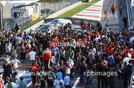 AMBIANCE PARC FERME 11-12.04.2015. Blancpain Endurance Series, Rd 1, Monza Italy.