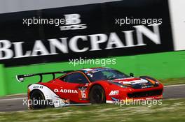 #16 AKKA ASP (FRA) FERRARI 458 ITALIA GT3 11-12.04.2015. Blancpain Endurance Series, Rd 1, Monza Italy.