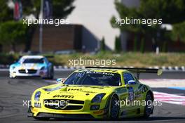 #70 GT RUSSIAN TEAM (RUS) MERCEDES SLS AMG GT3 ALEXEY KARACHEV (RUS) ALEXEY KARACHEV (RUS) MARKO ASMER (EST) 19-20.06.2015. Blancpain Endurance Series, Round 3, Paul Ricard, France