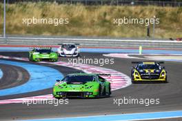 #63 GRT GRASSER RACING TEAM (AUT) LAMBORGHINI HURACAN GT3 GIOVANNI VENTURINI (ITA) ADRIAN ZAUGG (ZAF) MIRKO BOTOLOTTI (ITA) 19-20.06.2015. Blancpain Endurance Series, Round 3, Paul Ricard, France