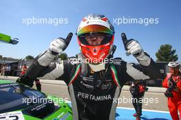 #63 GRT GRASSER RACING TEAM (AUT) LAMBORGHINI HURACAN GT3 MIRKO BORTOLOTTI (ITA) 19-20.06.2015. Blancpain Endurance Series, Round 3, Paul Ricard, France