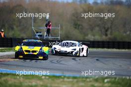 #0 BMW SPORTS TROPHY TEAM BRASIL (BRA) BMW Z4 GT3 RICARDO SPERAFICO (BRA) RODRIGO SPERAFICO (BRA) 05-06.04.2015 Blancpain Sprint Series, Round 1, Nogaro, Frannce, Coupes De Paques, France
