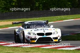 #888 TRIPLE EIGHT RACING (GBR) BMW Z4 GT3 LEE MOWLE (GBR) JOE OSBORNE (GBR) 10.05.2015. Blancpain Sprint Series, Rd 2, Brands Hatch, England. Sunday.
