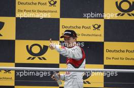 Winner Mattias Ekstroem (SWE), Audi Sport Team Abt Sportsline, Audi A5 DTM 03.05.2015, DTM Round 1, Hockenheimring, Germany, Friday, Race 2.