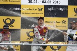 Mattias Ekstroem (SWE), Audi Sport Team Abt Sportsline, Audi A5 DTM 03.05.2015, DTM Round 1, Hockenheimring, Germany, Friday, Race 2.