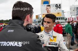 Pascal Wehrlein (GER) HWA AG Mercedes-AMG C63 DTM 03.05.2015, DTM Round 1, Hockenheimring, Germany, Friday, Race 2.