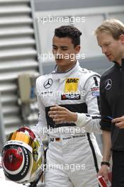 Pascal Wehrlein (GER) HWA AG Mercedes-AMG C63 DTM 29.05.2015, DTM Round 2, Lausitzring, Germany, Friday.
