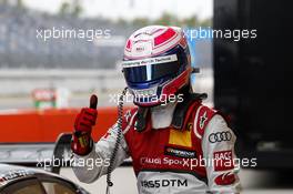 Pole Race 1, Miguel Molina (ESP) Audi Sport Team Abt Audi RS 5 DTM 30.05.2015, DTM Round 2, Lausitzring, Germany, Saturday, Qualifying 1.