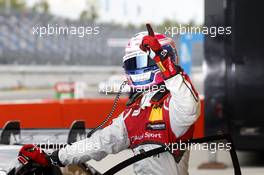 Pole Race1, Miguel Molina (ESP) Audi Sport Team Abt Audi RS 5 DTM 30.05.2015, DTM Round 2, Lausitzring, Germany, Saturday, Qualifying 1.