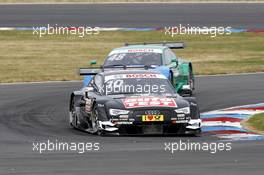 Timo Scheider (GER) Audi Sport Team Phoenix Audi RS 5 DTM 31.05.2015, DTM Round 2, Lausitzring, Germany, Sunday, Race 2.