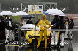 Gridgirl of Timo Glock (GER) BMW Team MTEK BMW M3 DTM 02.08.2015, DTM Round 5, Red Bull Ring, Spielberg, Austria, Race 2, Saturday.