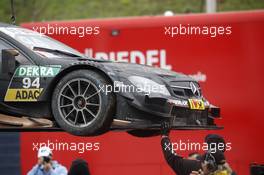 The Car of Pascal Wehrlein (GER) HWA AG Mercedes-AMG C63 DTM 02.08.2015, DTM Round 5, Red Bull Ring, Spielberg, Austria, Race 2, Saturday.