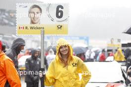 Gridgirl of  Robert Wickens (CAN) HWA AG Mercedes-AMG C63 DTM 02.08.2015, DTM Round 5, Red Bull Ring, Spielberg, Austria, Race 2, Saturday.