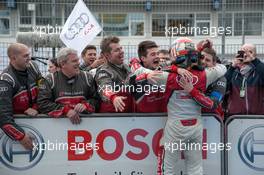 Timo Scheider (GER) Audi Sport Team Phoenix Audi RS 5 DTM;  17.10.2015, DTM Round 09, Hockenheimring, Germany, Saturday, Race 1.