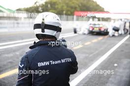 BMW Pitstopp 26.03.2015, DTM Test, Estoril, Portugal, Wednesday.
