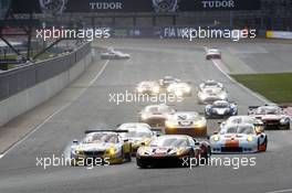 10.-11.04.2015. Silverstone, Great Britain - BMW Motorsport Junior Program 2015, Round 1, Start of the Race GTE/GTC. This image is copyright free for editorial use © BMW AG