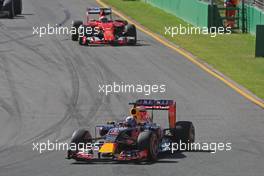 Daniel Ricciardo (AUS) Red Bull Racing RB11. 15.03.2015. Formula 1 World Championship, Rd 1, Australian Grand Prix, Albert Park, Melbourne, Australia, Race Day.