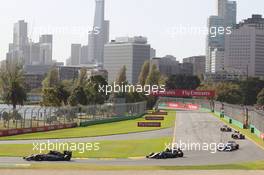 Nico Hulkenberg (GER) Sahara Force India F1 VJM08. 15.03.2015. Formula 1 World Championship, Rd 1, Australian Grand Prix, Albert Park, Melbourne, Australia, Race Day.
