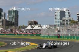 Felipe Massa (BRA) Williams FW37. 15.03.2015. Formula 1 World Championship, Rd 1, Australian Grand Prix, Albert Park, Melbourne, Australia, Race Day.
