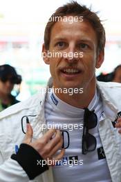 Jenson Button (GBR) McLaren. 15.03.2015. Formula 1 World Championship, Rd 1, Australian Grand Prix, Albert Park, Melbourne, Australia, Race Day.