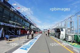 The pit lane. 11.03.2015. Formula 1 World Championship, Rd 1, Australian Grand Prix, Albert Park, Melbourne, Australia, Preparation Day.