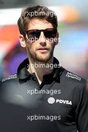 Romain Grosjean (FRA), Lotus F1 Team  11.03.2015. Formula 1 World Championship, Rd 1, Australian Grand Prix, Albert Park, Melbourne, Australia, Preparation Day.