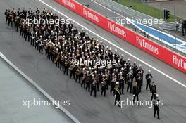 Pre race marching band. 21.06.2015. Formula 1 World Championship, Rd 8, Austrian Grand Prix, Spielberg, Austria, Race Day.