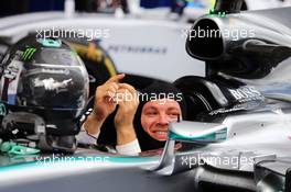 Race winner Nico Rosberg (GER) Mercedes AMG F1 W06 celebrates in parc ferme. 21.06.2015. Formula 1 World Championship, Rd 8, Austrian Grand Prix, Spielberg, Austria, Race Day.