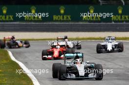 Lewis Hamilton (GBR) Mercedes AMG F1 W06. 21.06.2015. Formula 1 World Championship, Rd 8, Austrian Grand Prix, Spielberg, Austria, Race Day.
