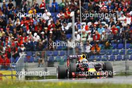 Daniel Ricciardo (AUS) Red Bull Racing RB11. 21.06.2015. Formula 1 World Championship, Rd 8, Austrian Grand Prix, Spielberg, Austria, Race Day.