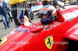 Gerhard Berger (AUT) Ferrari F1/87-88C at the Legends Parade. 20.06.2015. Formula 1 World Championship, Rd 8, Austrian Grand Prix, Spielberg, Austria, Qualifying Day.