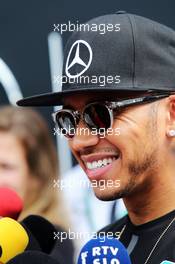 Lewis Hamilton (GBR) Mercedes AMG F1. 18.06.2015. Formula 1 World Championship, Rd 8, Austrian Grand Prix, Spielberg, Austria, Preparation Day.