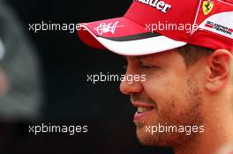 Sebastian Vettel (GER) Ferrari. 18.06.2015. Formula 1 World Championship, Rd 8, Austrian Grand Prix, Spielberg, Austria, Preparation Day.