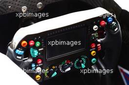 Mercedes AMG F1 W06 steering wheel. 18.06.2015. Formula 1 World Championship, Rd 8, Austrian Grand Prix, Spielberg, Austria, Preparation Day.