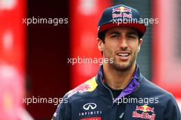 Daniel Ricciardo (AUS) Red Bull Racing. 18.06.2015. Formula 1 World Championship, Rd 8, Austrian Grand Prix, Spielberg, Austria, Preparation Day.