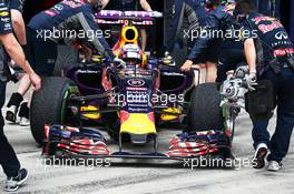 Pierre Gasly (FRA) Red Bull Racing RB11 Test Driver. 23.06.2015. Formula 1 Testing, Day One, Spielberg, Austria, Tuesday.