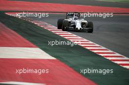 Valtteri Bottas (FIN) Williams FW37. 21.02.2015. Formula One Testing, Day Three, Barcelona, Spain.
