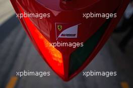 Ferrari pit stop light system. 27.02.2015. Formula One Testing, Day Two, Barcelona, Spain.